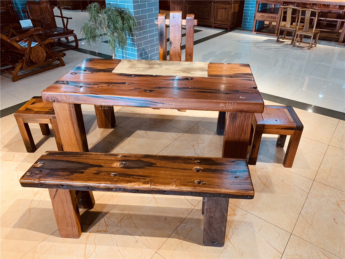 1.5米长方形老船木茶台 特价  (7).jpg