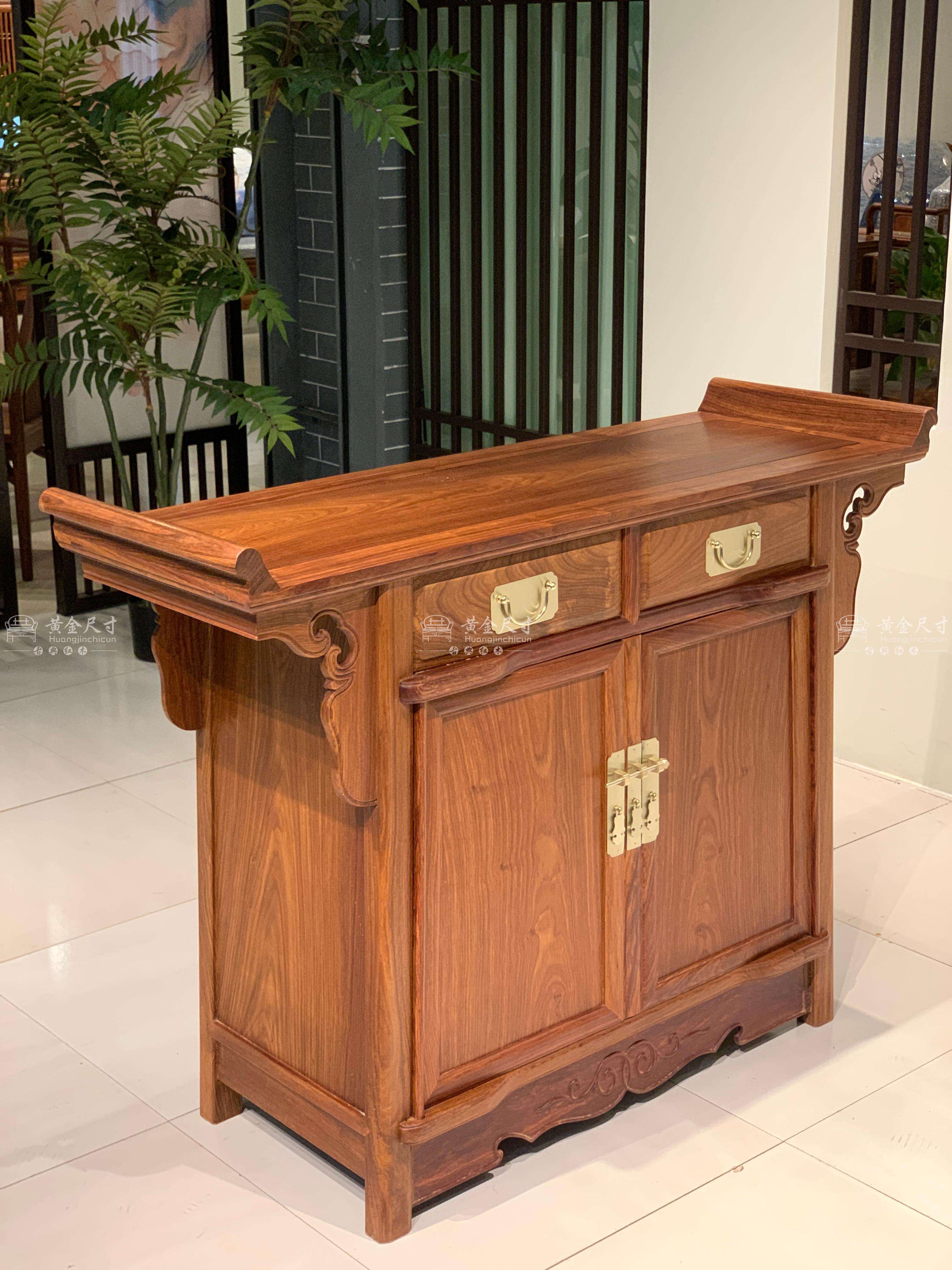 1.2米素面两联柜【加厚料精品】A18烫蜂蜡   (1).JPG