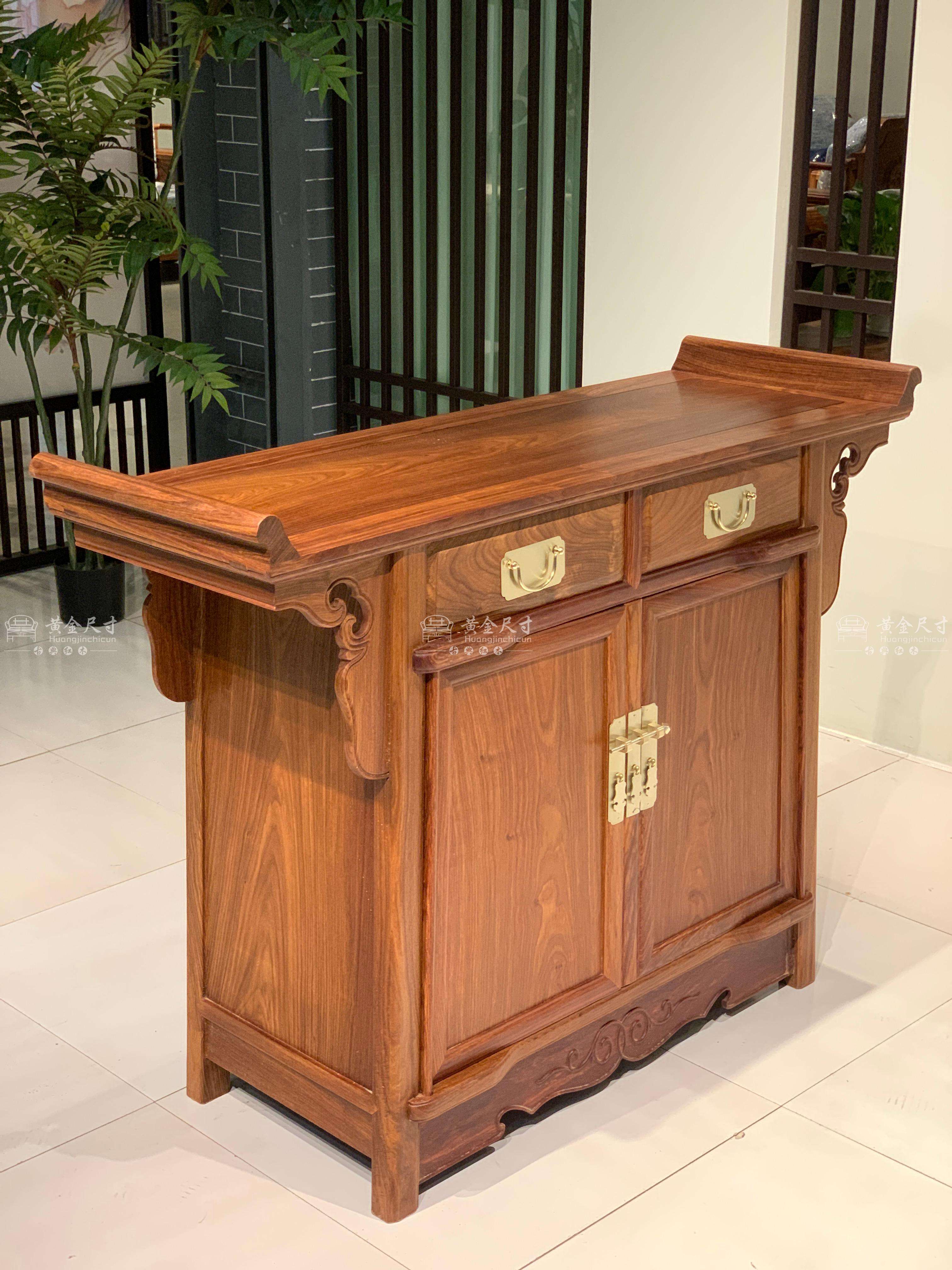 1.2米素面两联柜【加厚料精品】A18烫蜂蜡   (5).JPG