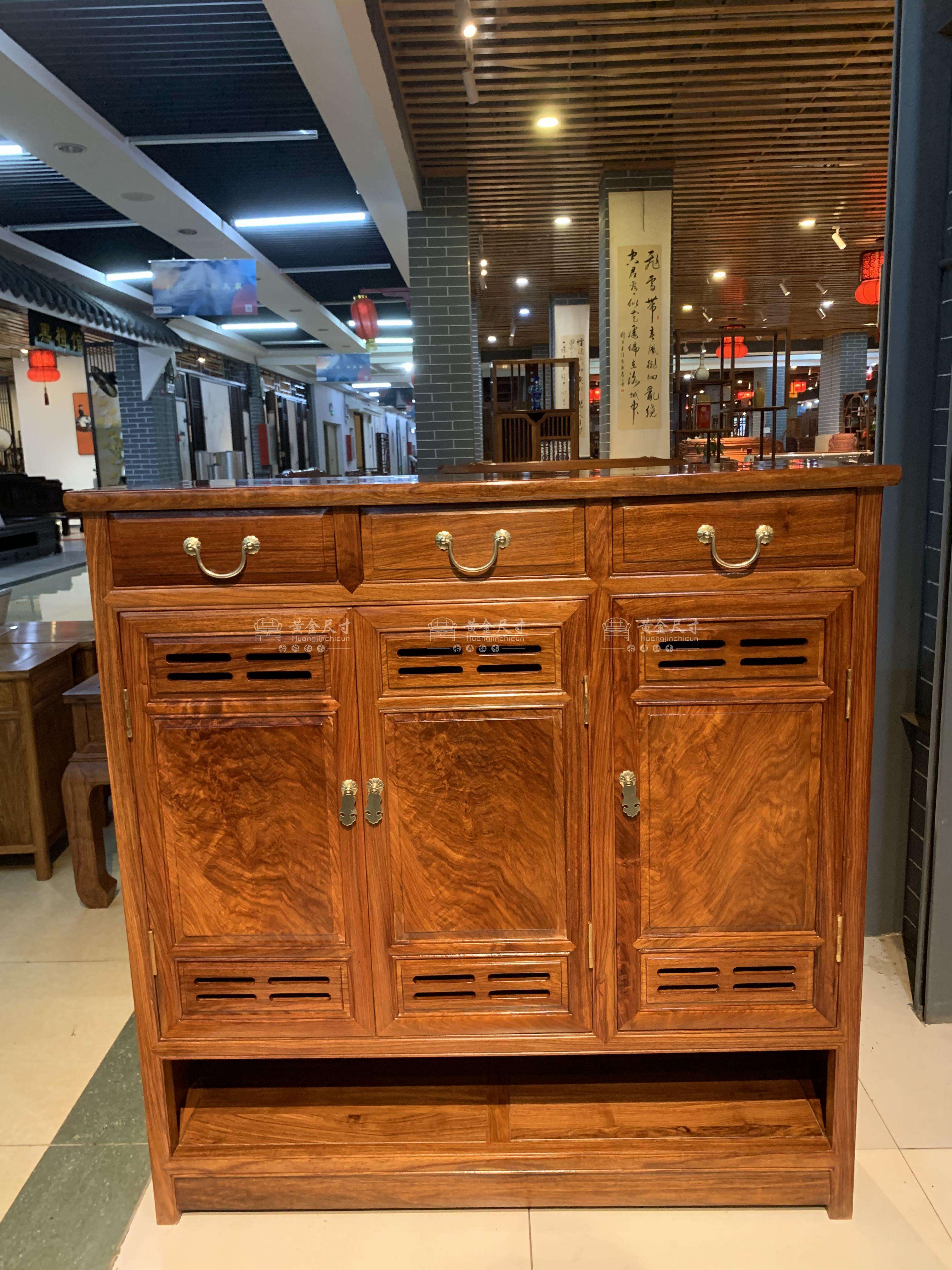 1.06米豪华三门鞋柜 A18蜜蜡 (1).JPG