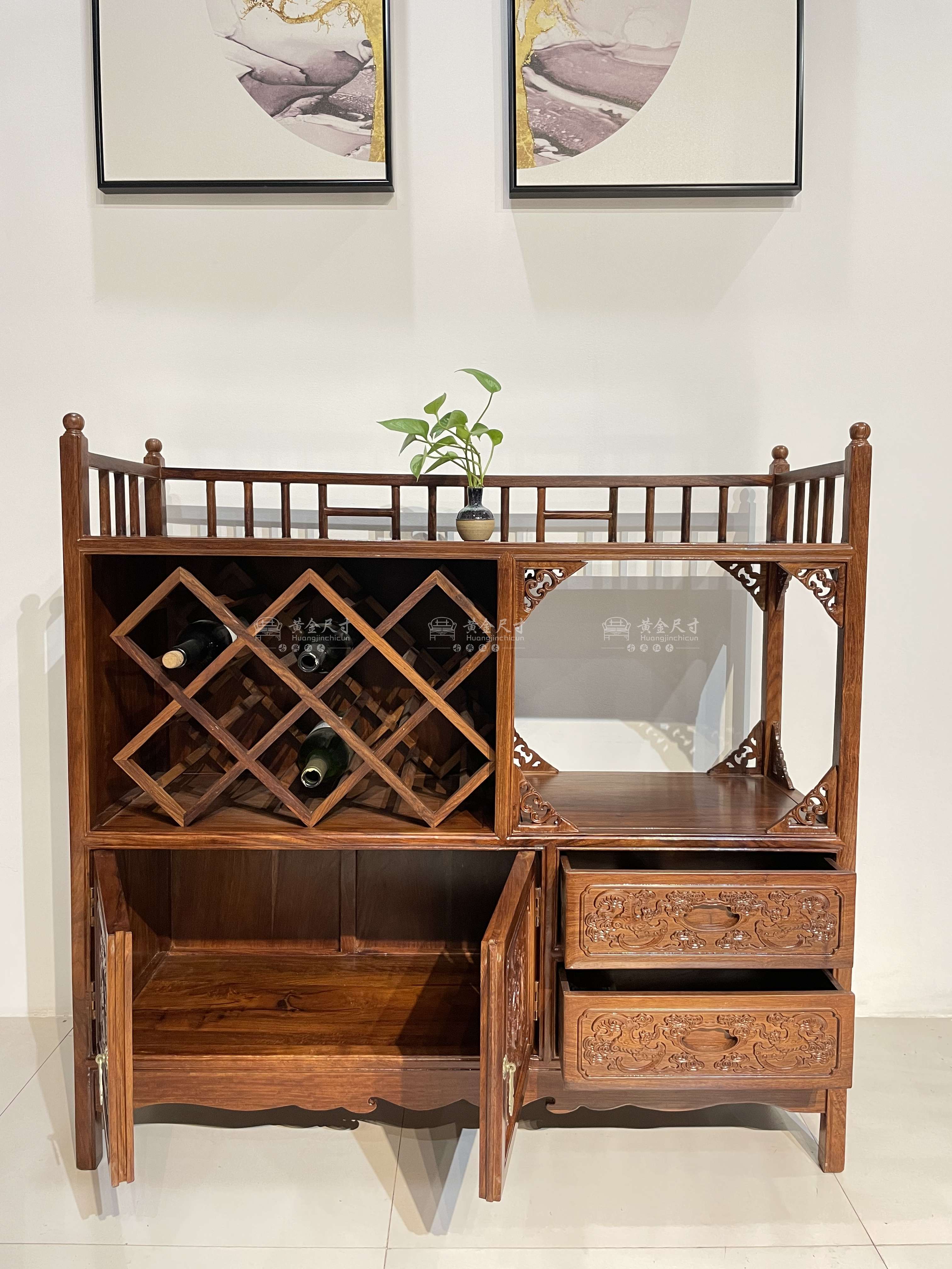 1.06米小红酒柜 A18蜜蜡 (3).jpg