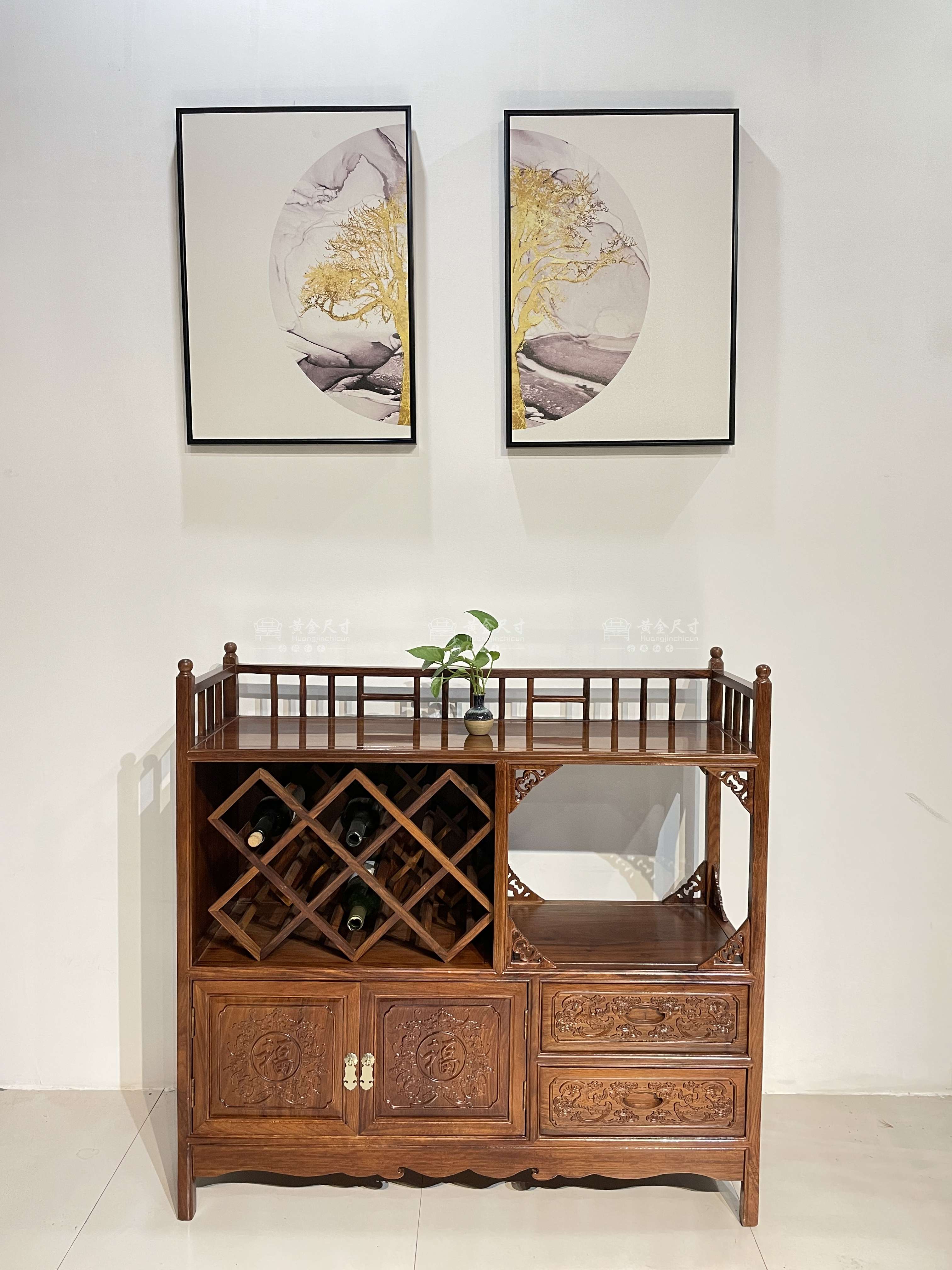 1.06米小红酒柜 A18蜜蜡 (4).jpg