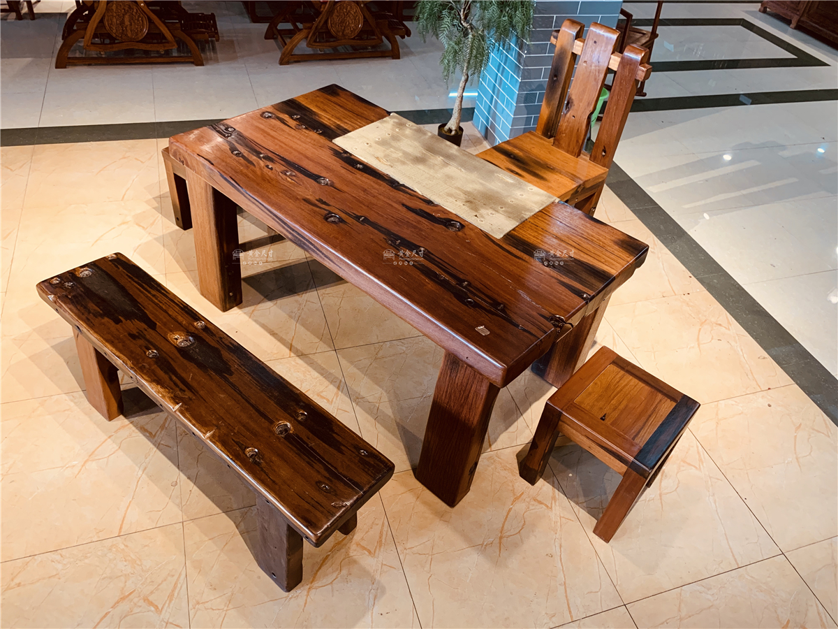 1.5米长方形老船木茶台 特价  (9).jpg