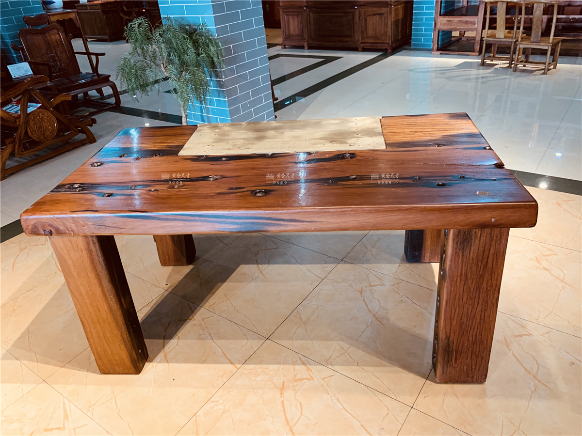 1.5米长方形老船木茶台 特价  (12).jpg