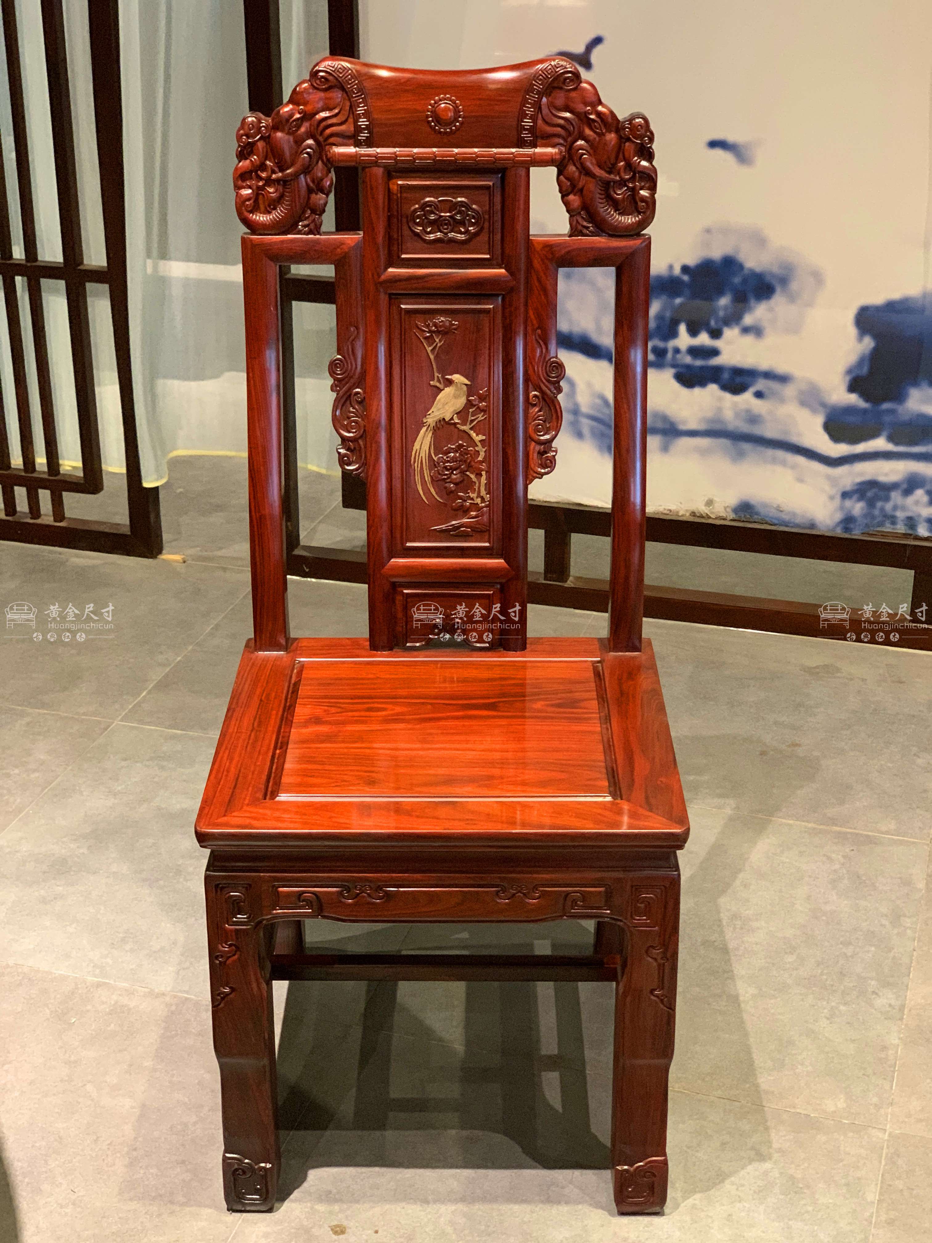 1.53米花鸟檀雕圆台 大奔椅 A92擦生漆  (10).jpg