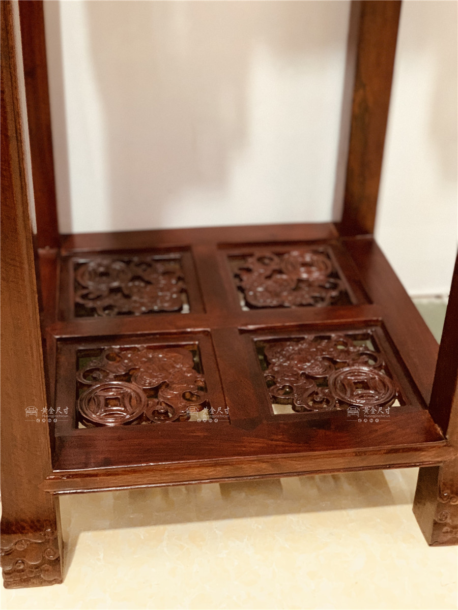 1.2米高花几【中堂】酸枝色 A18 (13).jpg