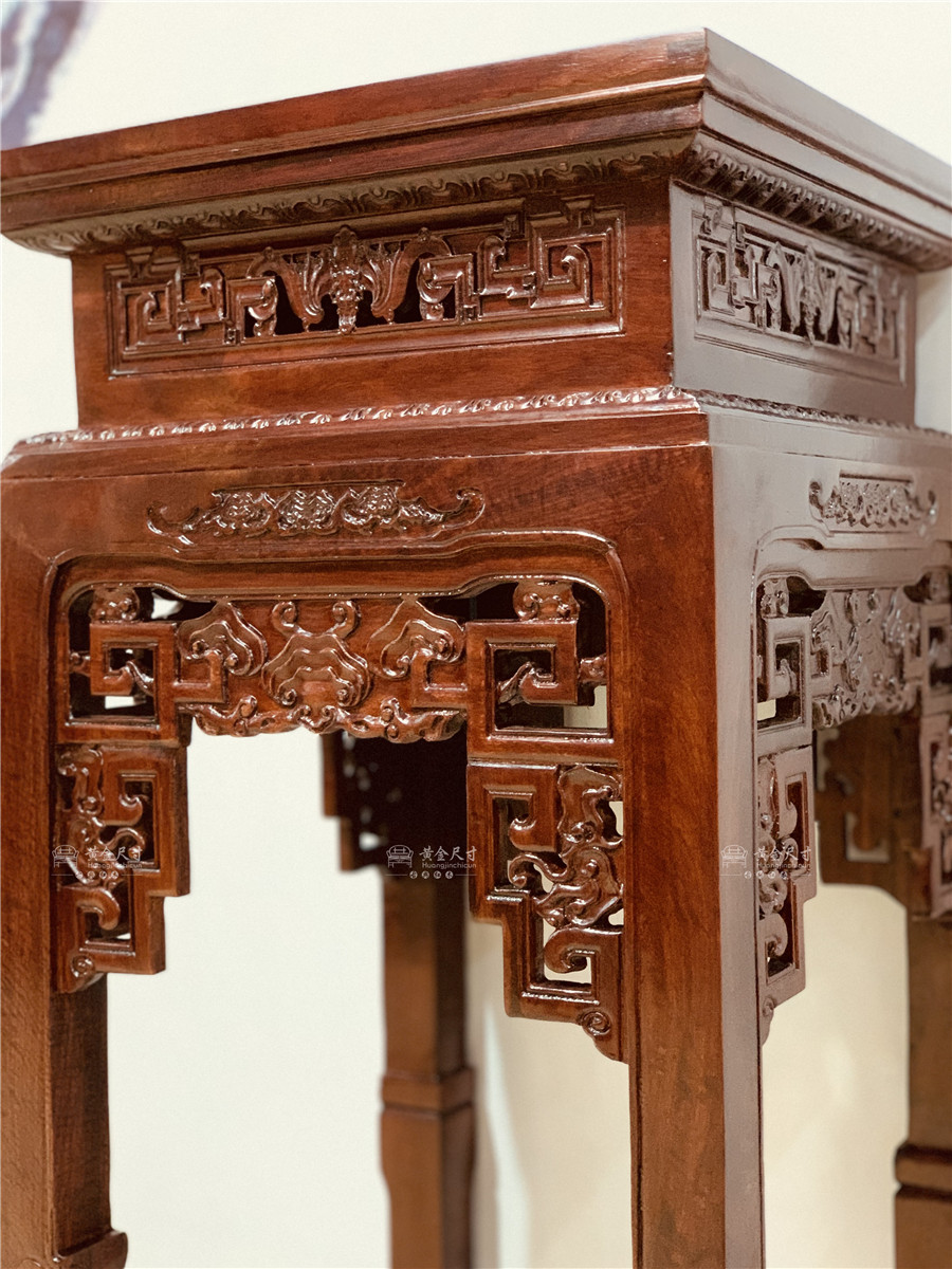 1.2米高花几【中堂】酸枝色 A18 (12).jpg