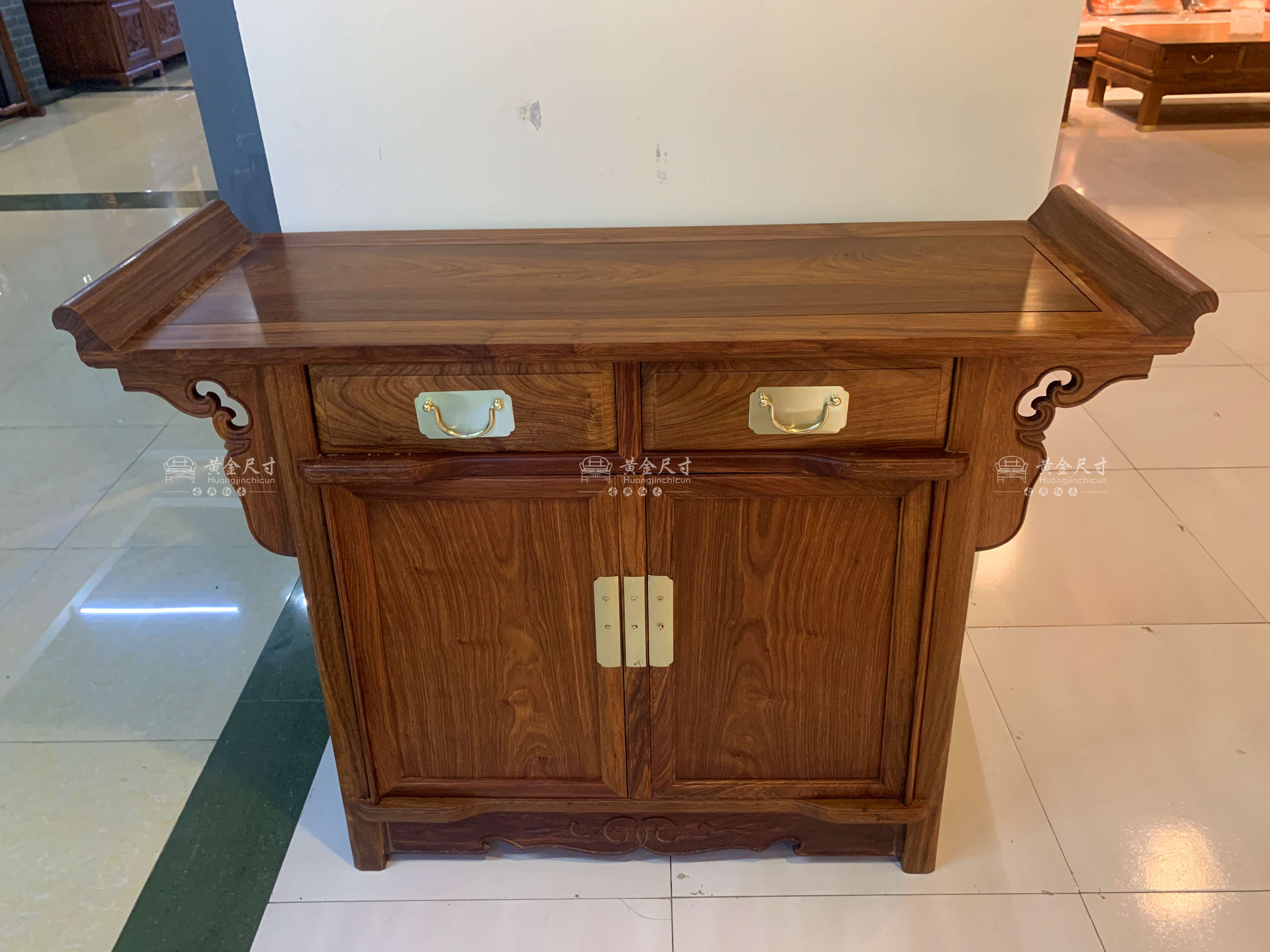 1.2米素面两联柜【加厚料精品】A18烫蜂蜡  (4).jpg