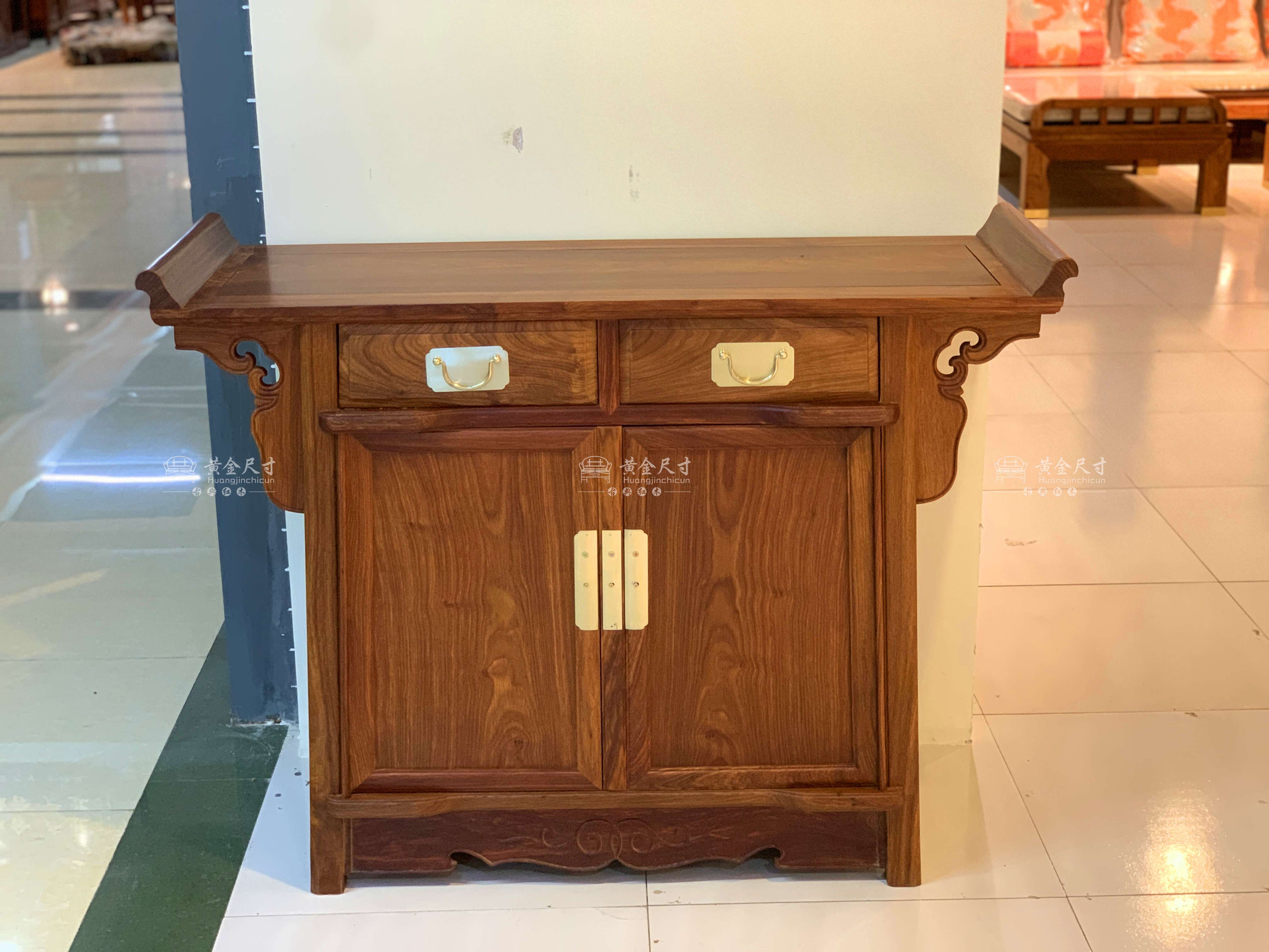 1.2米素面两联柜【加厚料精品】A18烫蜂蜡  (7).jpg