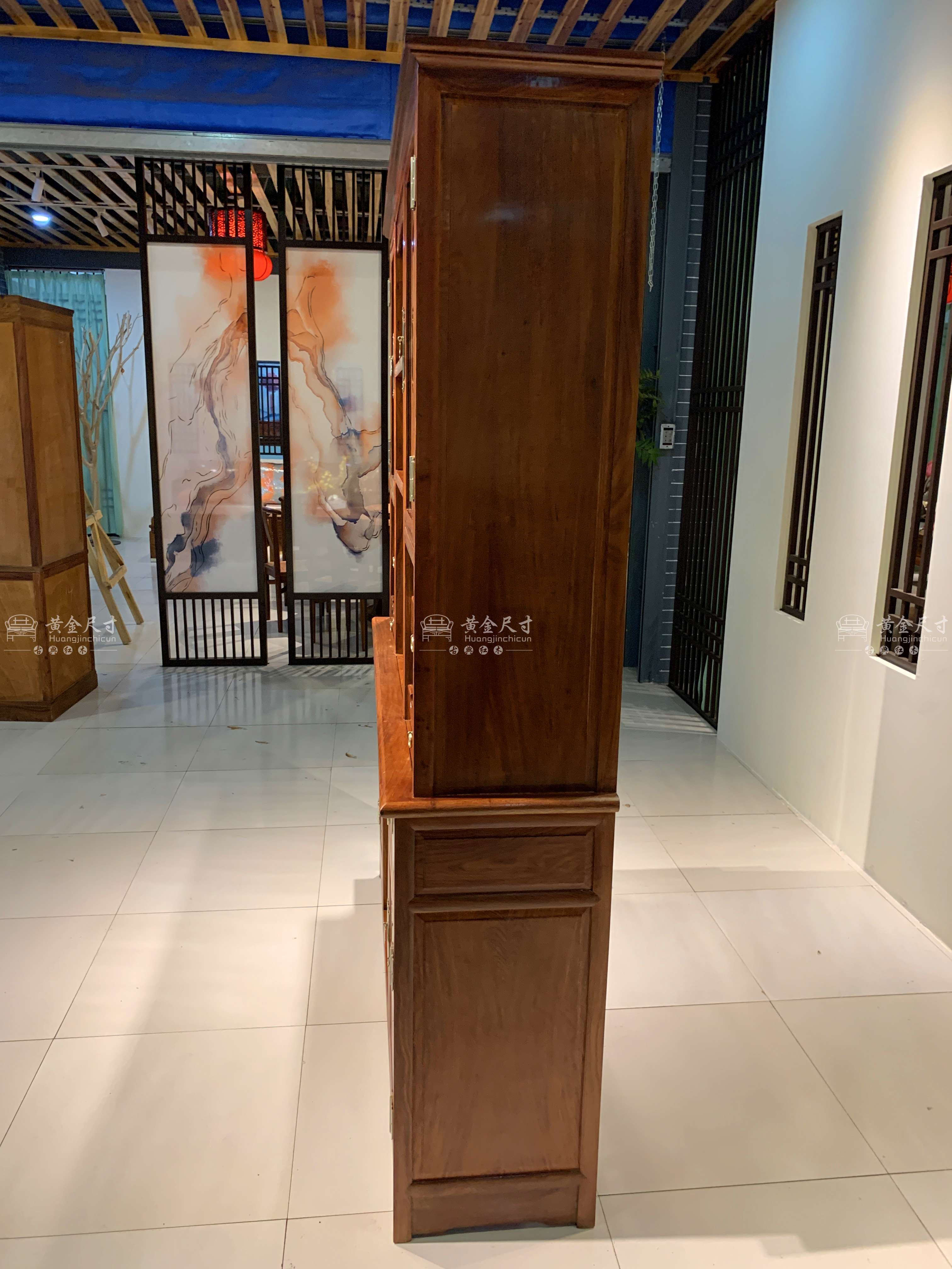 1.53米素面红酒柜A18蜜蜡  (10).jpg