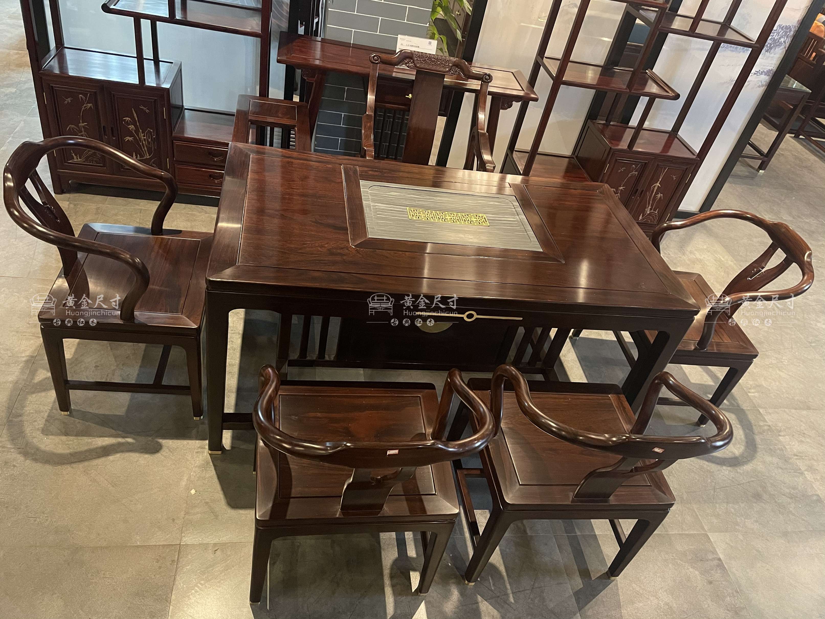 1.53米清韵茶台七件套  A95擦生漆 (5).jpg