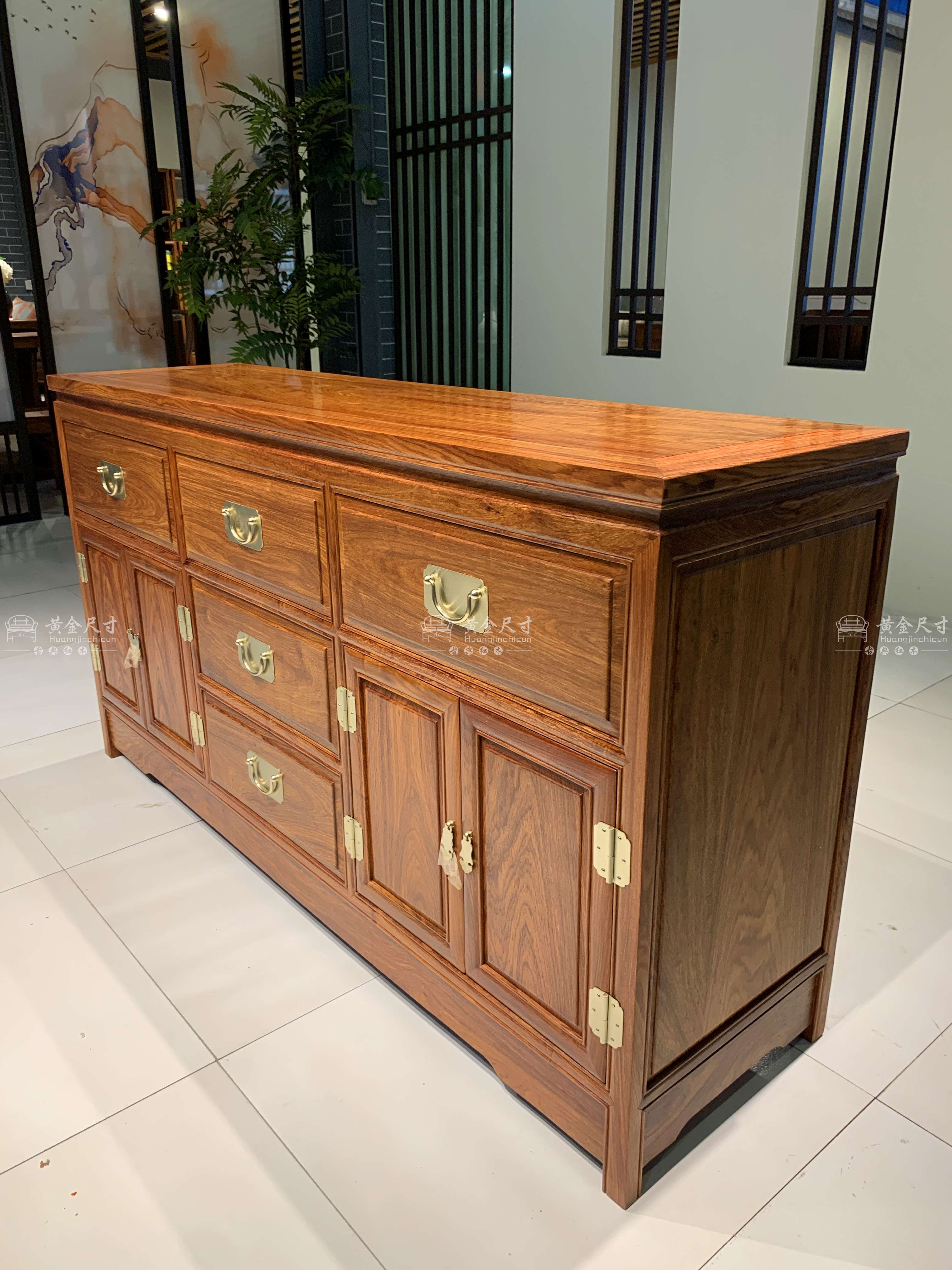 1.53米素面餐边柜【精品】A18烫蜂蜡  (7).jpg
