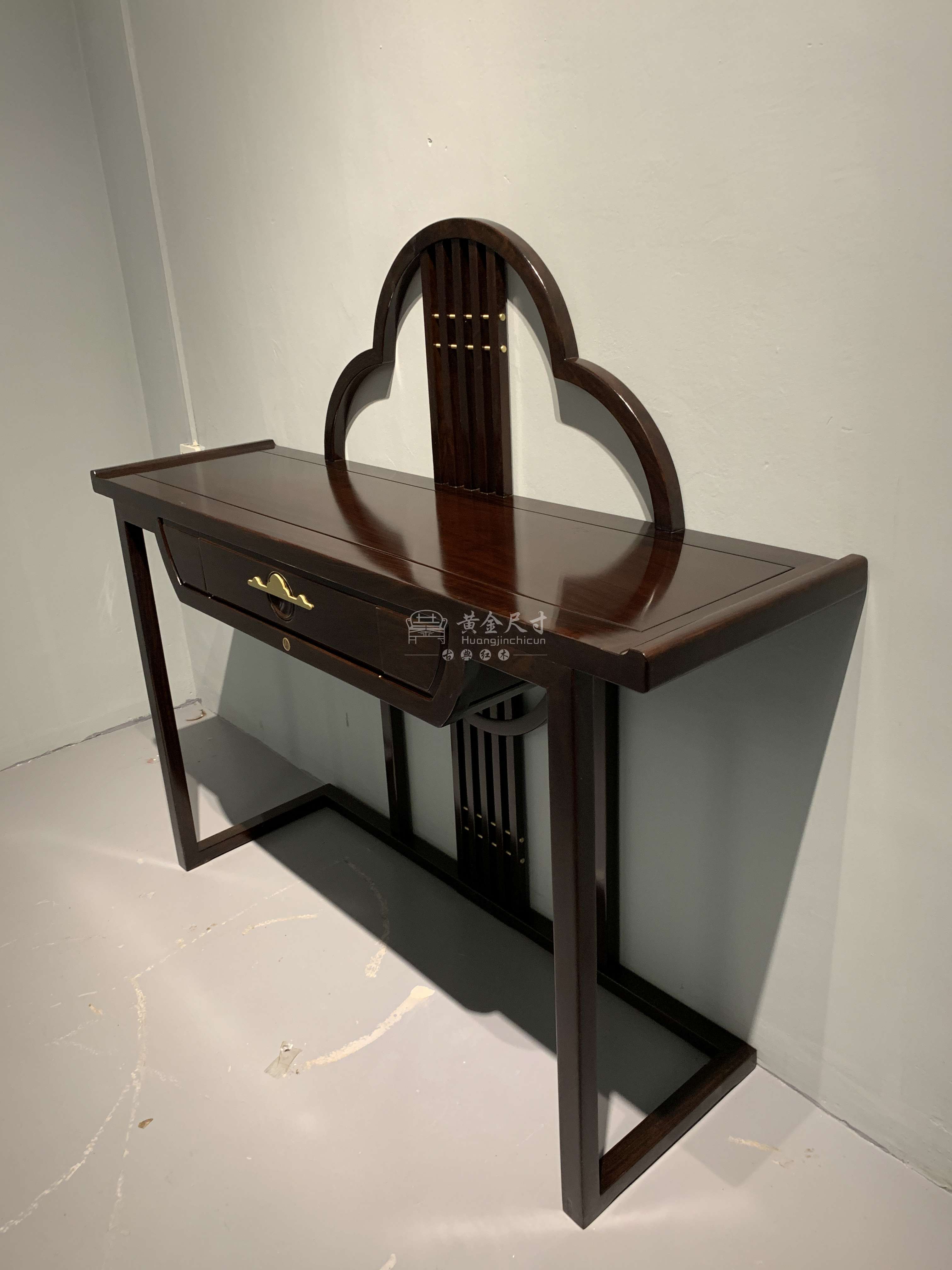 A89赏梅玄关 黑檀木 &nbsp;(5).JPG