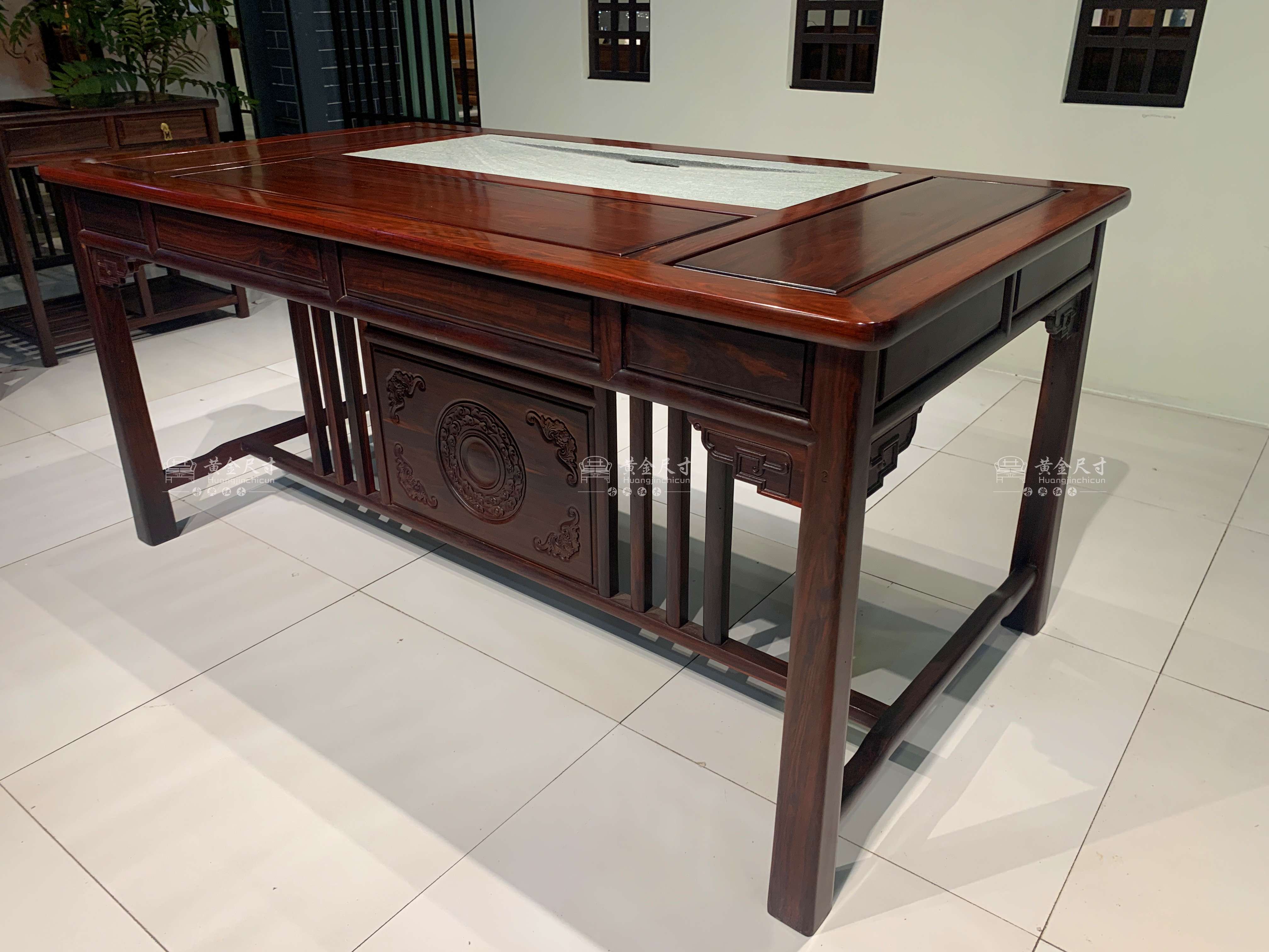 1.53米心如茶台（1x7）  A92  黑酸枝 (14).JPG