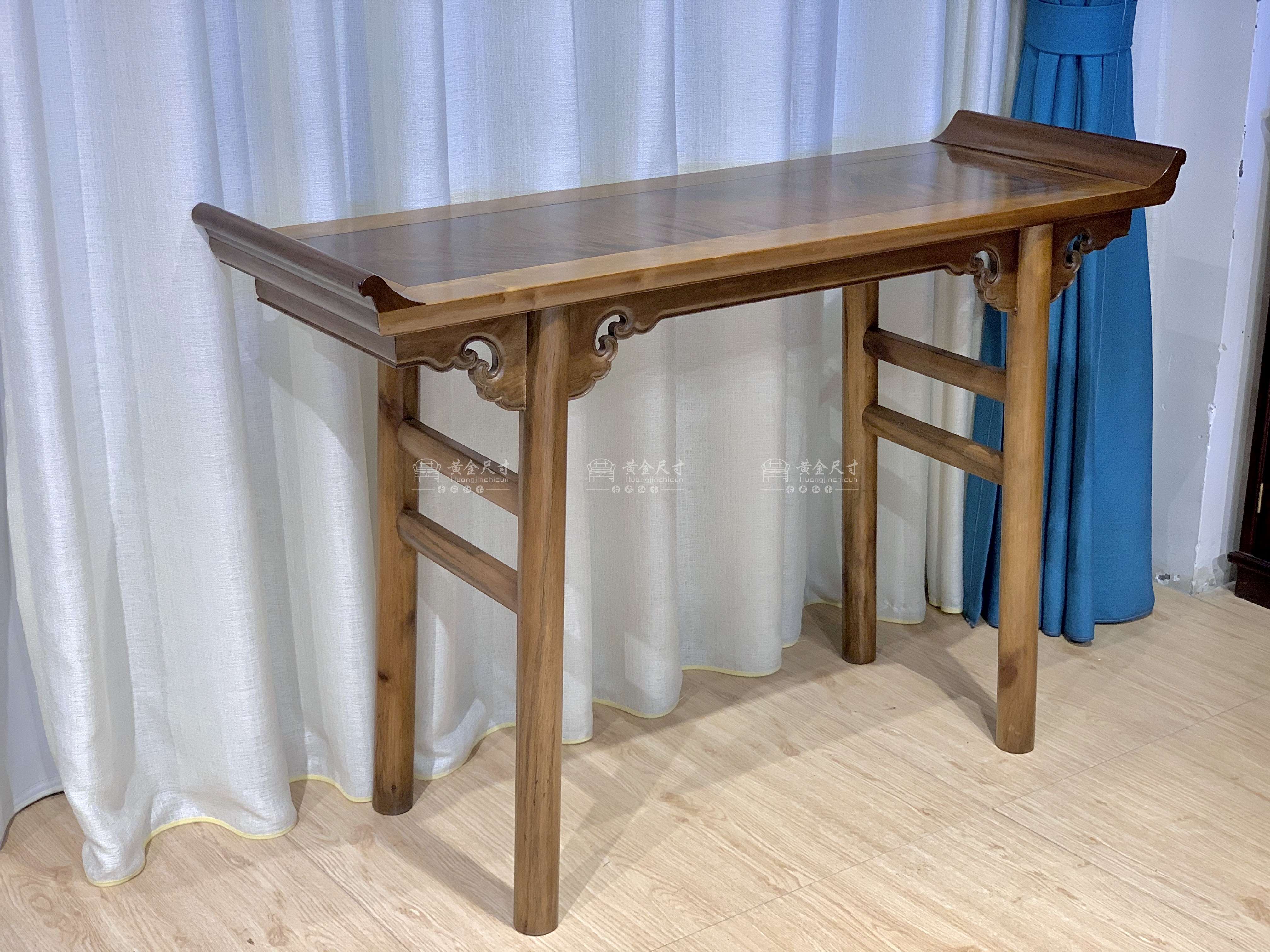 1.2米翘头桥台 A93原木上蜡 (4).JPG